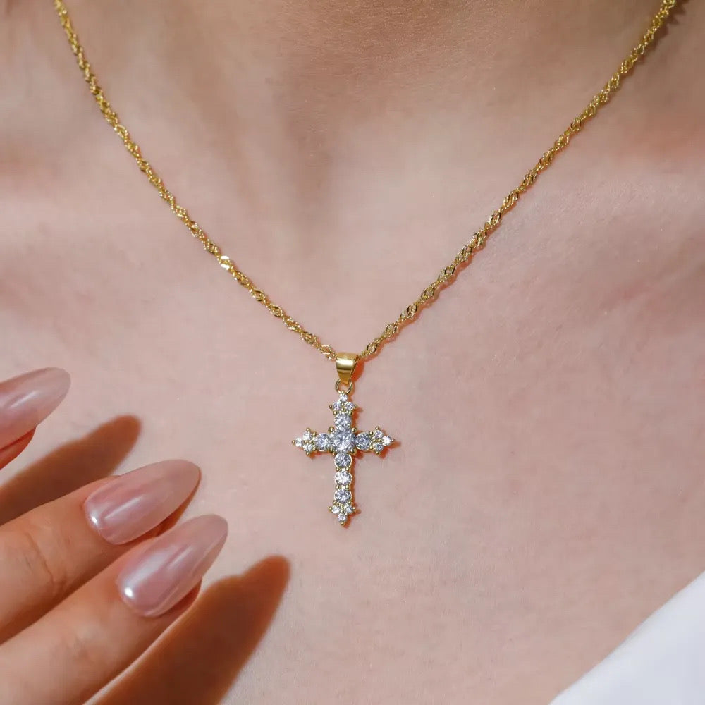 Trini Cross Necklace