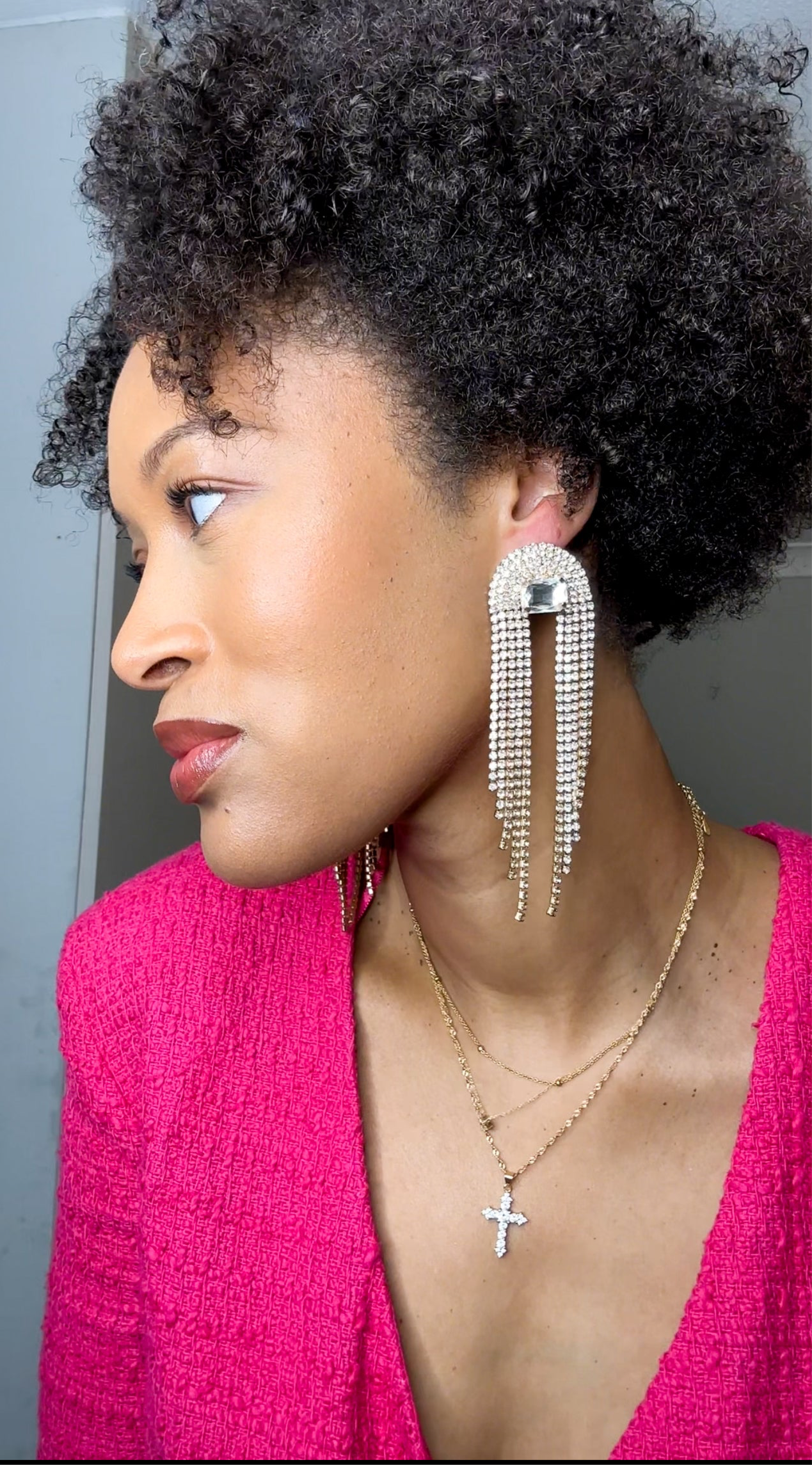 Lovina | Statement Drop Earrings