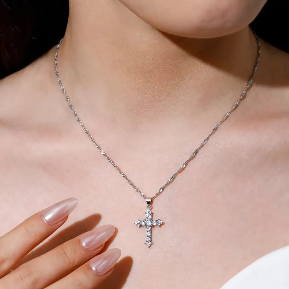 Trini Cross Necklace